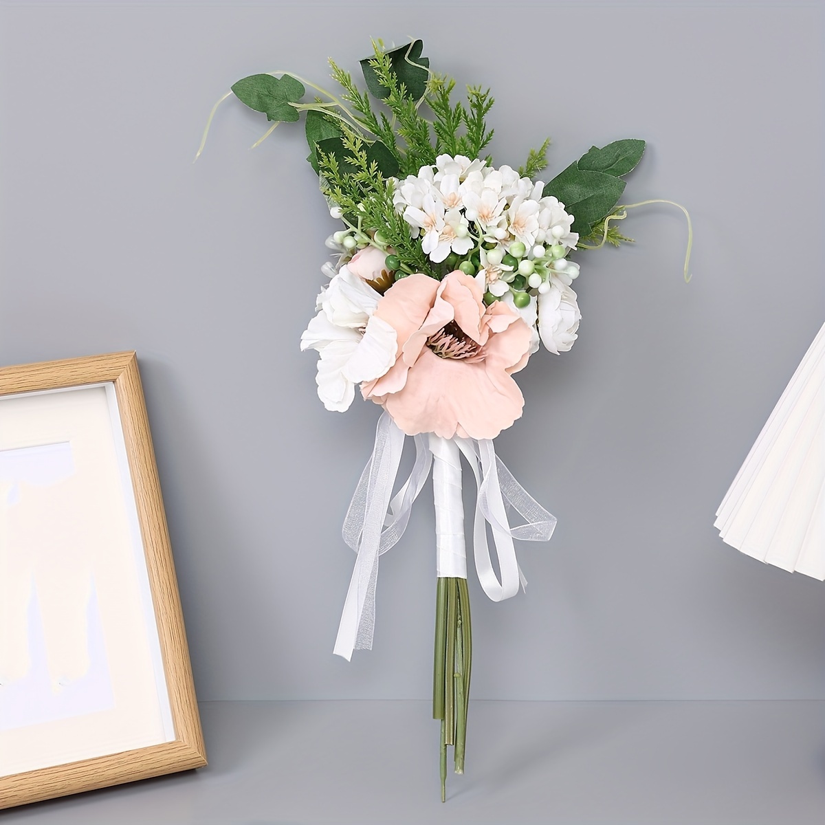 1 Bouquet Premium Wedding Bouquets For Bride Bridesmaid - Temu