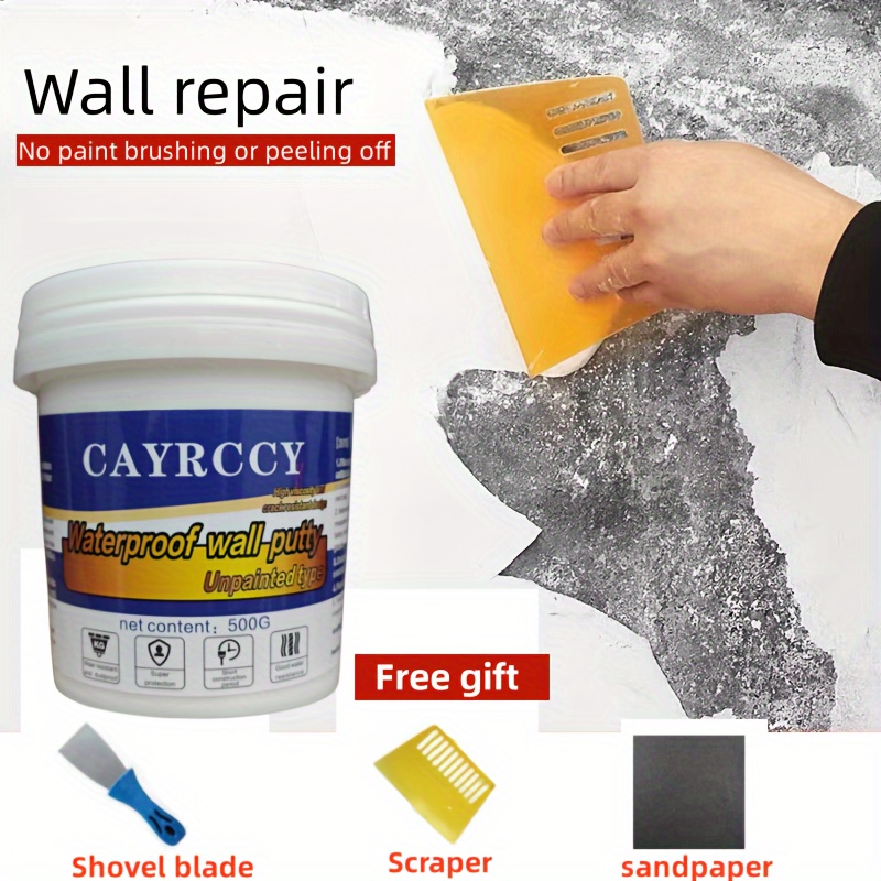 Masilla de reparación de paneles de yeso: una solución rápida y fácil para  llenar los agujeros en sus paredes-También funciona en madera y yeso (1)