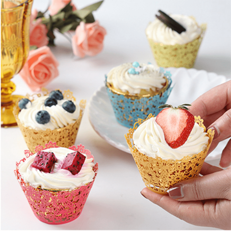 60pcs Cupcake Muffin Liners Natural