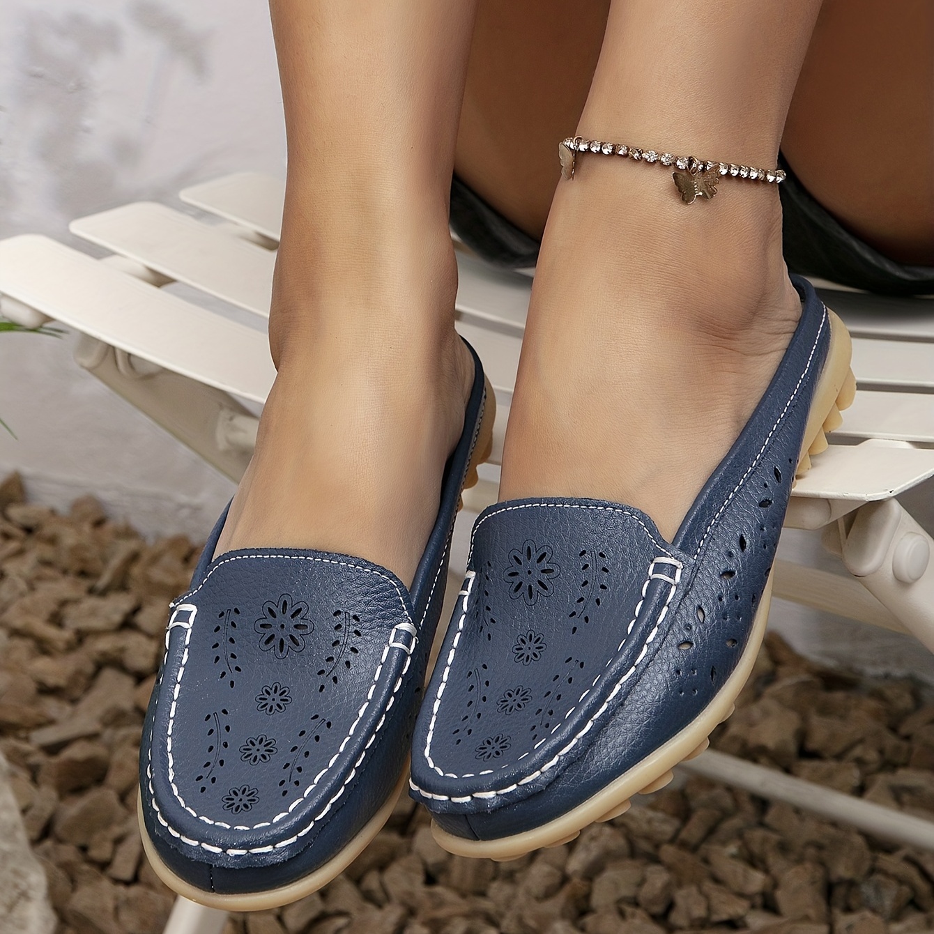 Women's Mules & Slides - Designer Flat Shoes