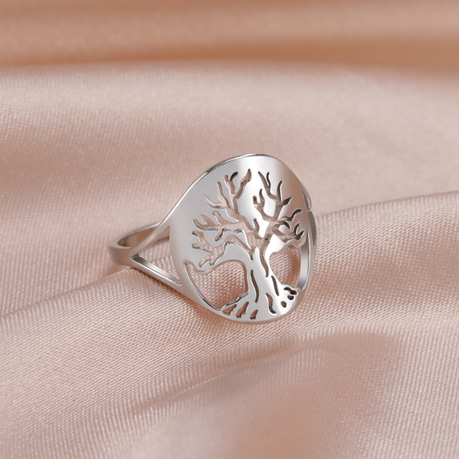 Tree on sale ring jewelry