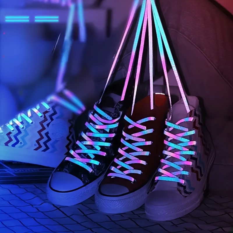 Iridescent on sale shoe laces