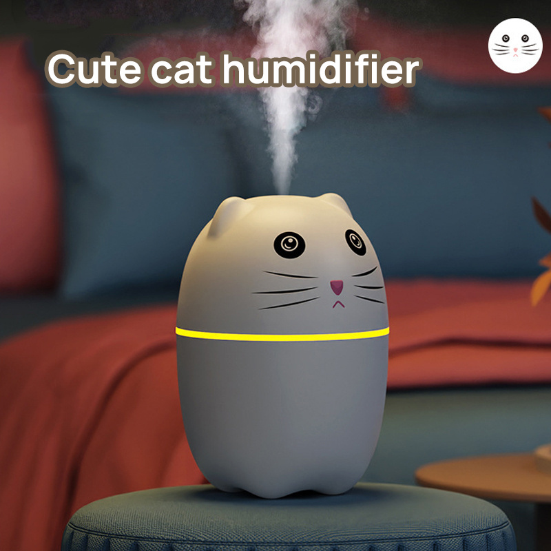 Mignon Pet Humidificateur Chaton USB Mini Parfum - Temu France