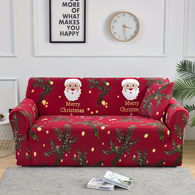 Navidad Fundas de Sofa Elasticas, Funda para Sillon Reclinable