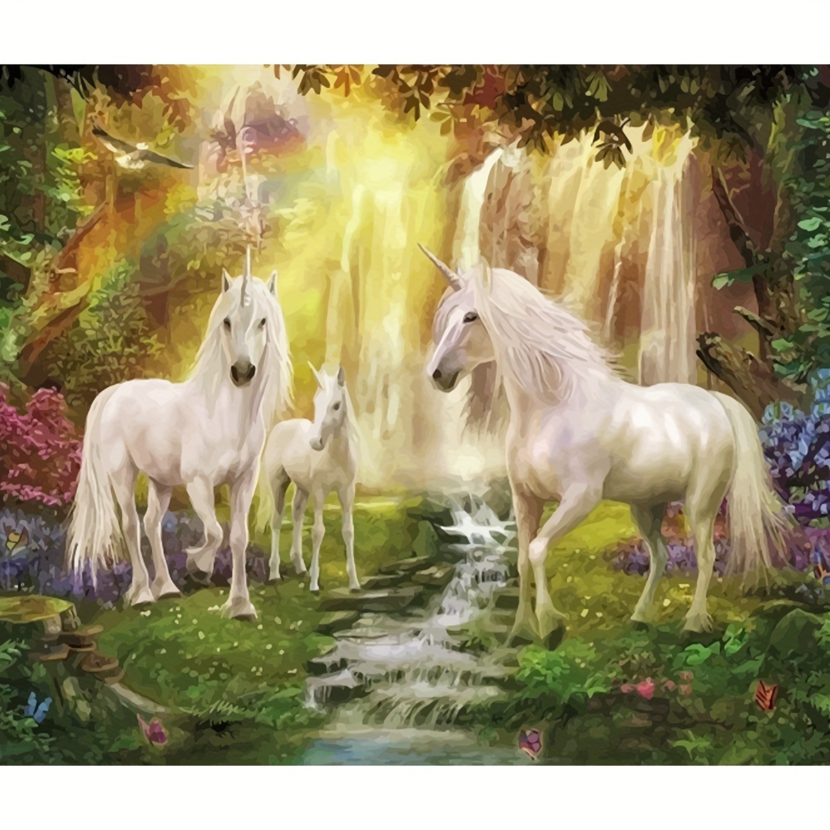 Unicorn Rainbow Diamond Painting