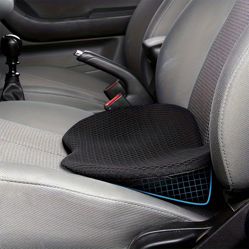 Car Seat Cushion,Car Seat Cushion driver short people,posture cushion  portable breathable mesh,heightening Height Boost Mat Car Seat Pad,Angle  Lift