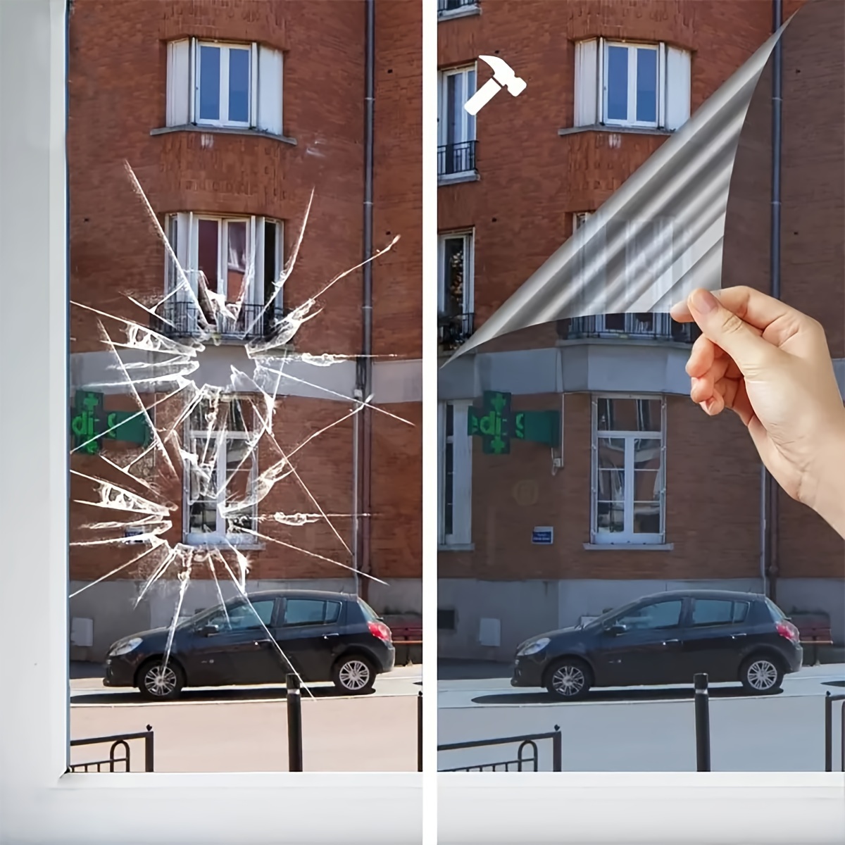 Klare Fensterfolie - Kostenloser Versand Für Neue Benutzer - Temu  Switzerland
