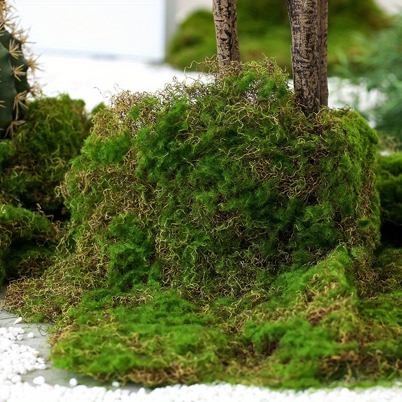 Simulation Artificial Moss Green Eternal Life Moss Grass Fake Plant Home  Decors