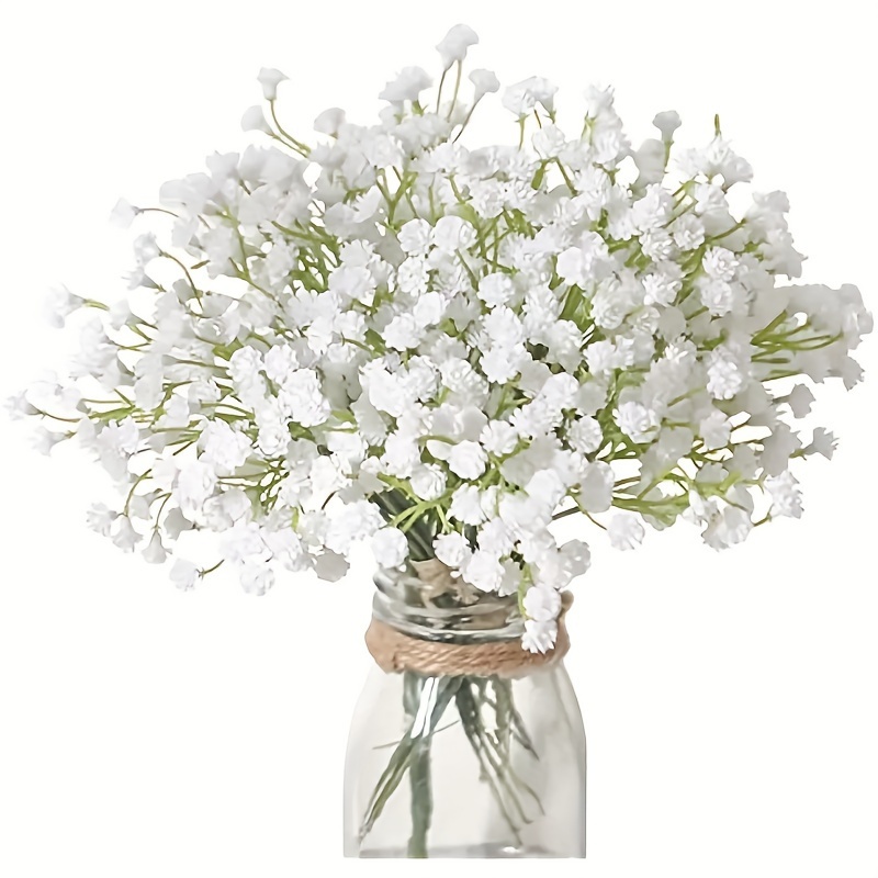 Artificial Flowers Babys Breath Artificial Fake Daisy - Temu