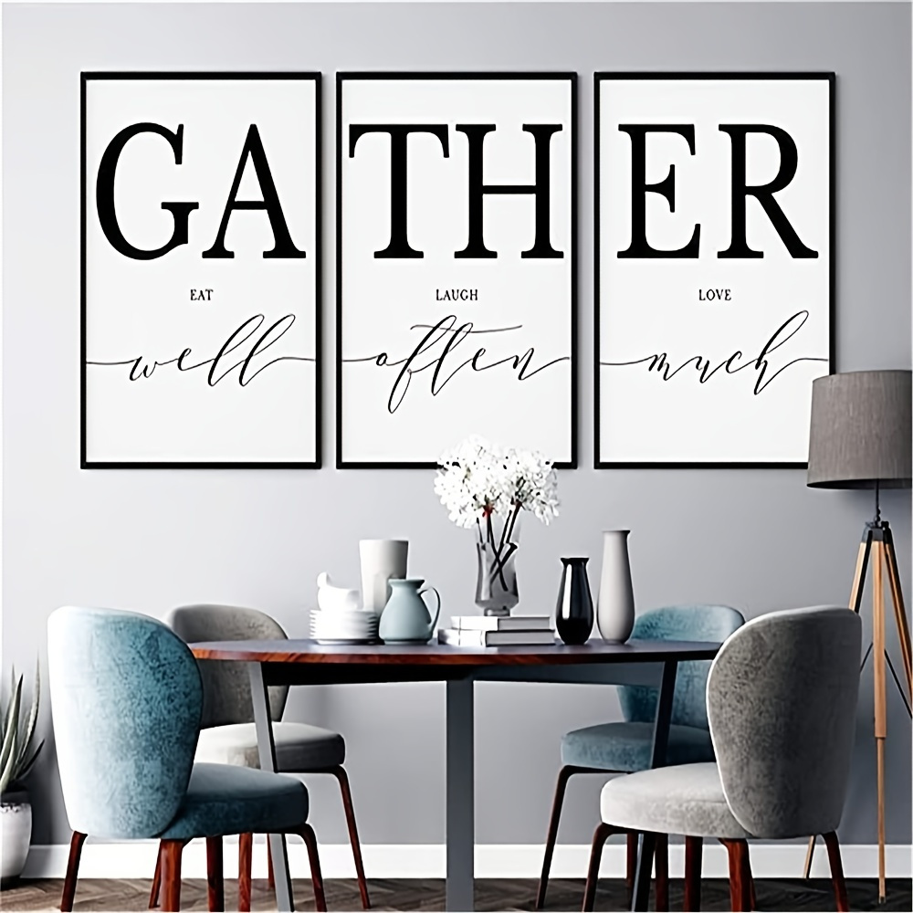 3pc Dining Room Prints, the Best Memories Are Made, Sage Green Kitchen Decor,  Dining Room Wall Art, Dining Room Gather Sign, Sage Green Art 