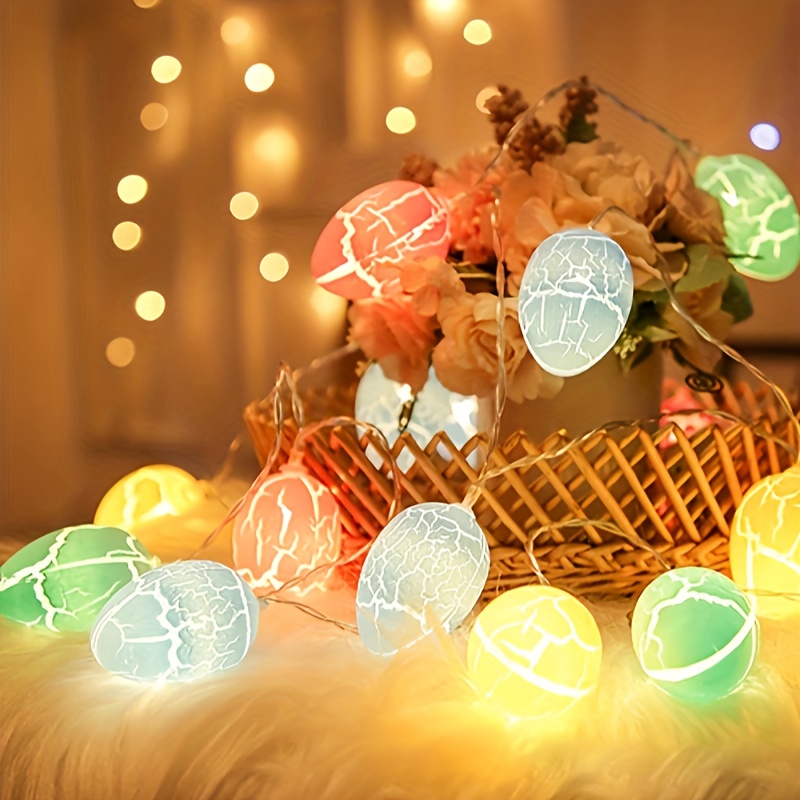 Lifelike Resin Chicken Egg Night Light with Color Box - Easter Egg Lamp for  Birthdays and Christmas