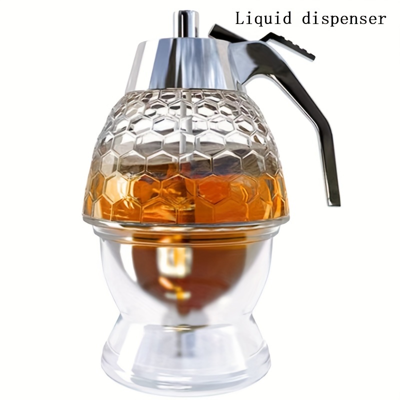 Pump Liquid Dispenser Syrup Dispenser for Kitchen Milk Tea Seasoning 3PC  Coffee