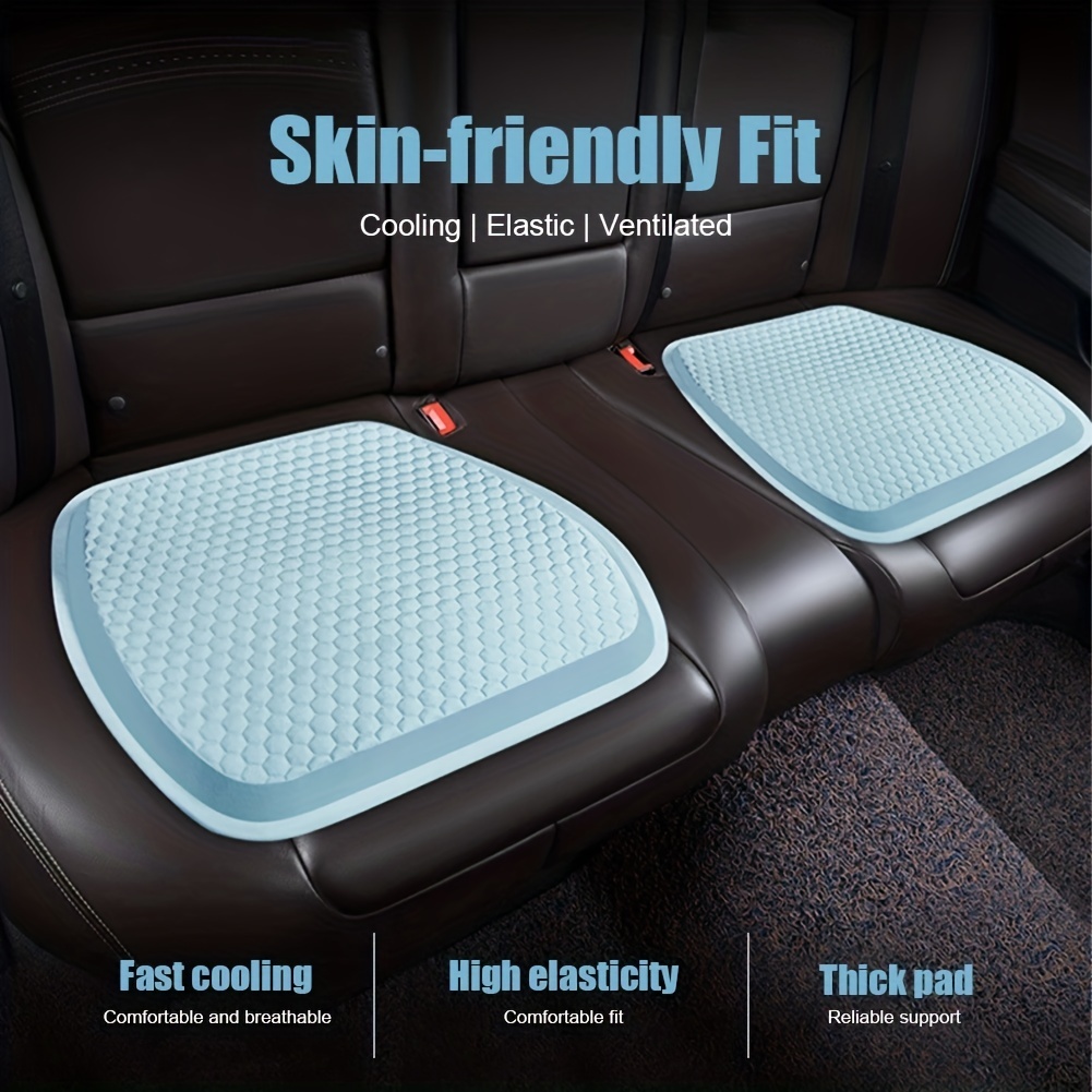 Cooling Car Seat Cushion Cover - 12V Air Ventilated Cooling Seat Cover for  Car, Ventilate Breathable Home and Office, Back Comfort, Air Flow Perfect