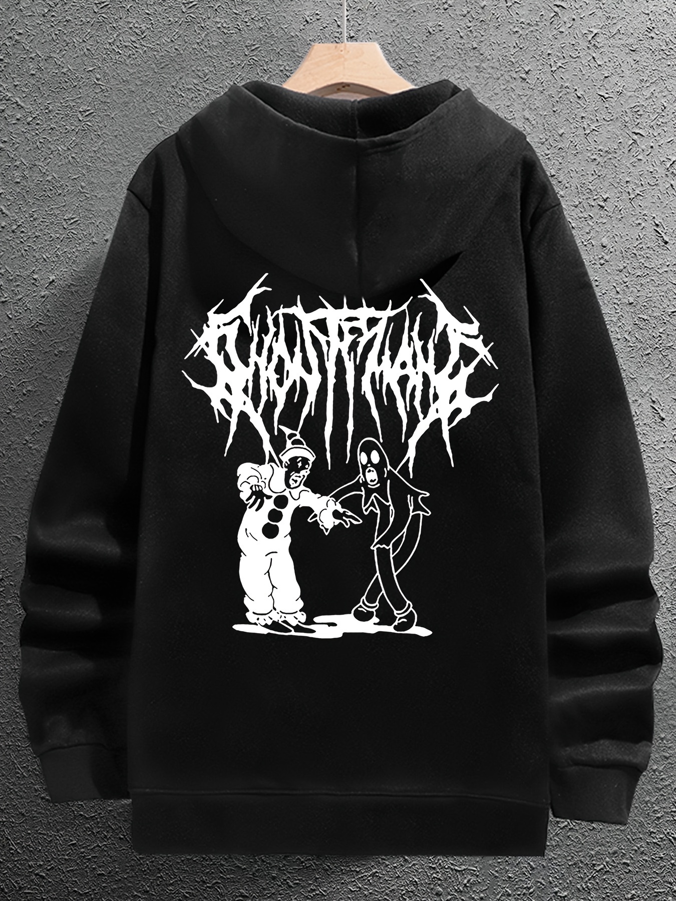 Limited Ghostemane Double Sided Print Hoodie Sweatshirt Streetwear Hip Hop  Metal