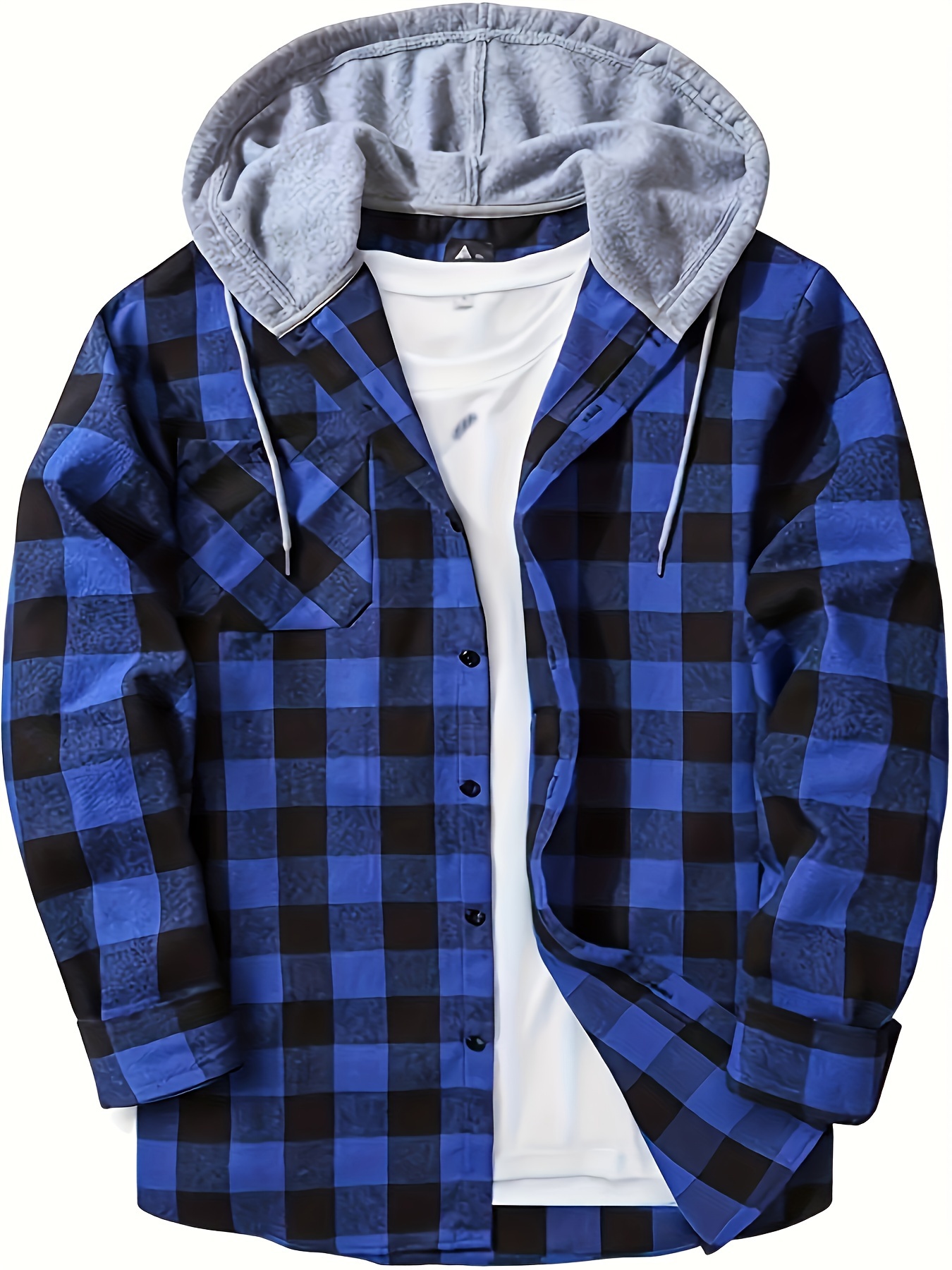 Flannel pullover outlet hoodie