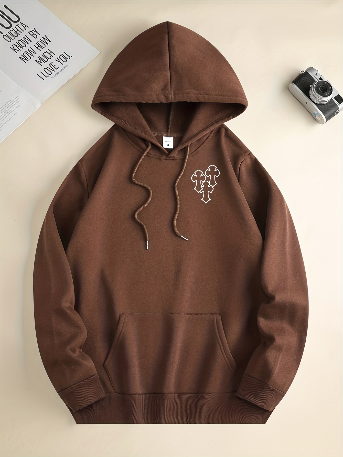 Supreme World Famous Zip Up Hooded Sweatshirt Light Brown Men's - SS18 - US