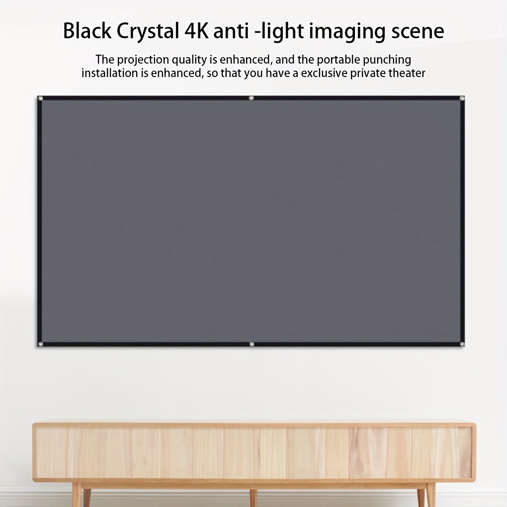 anti glare projector screen