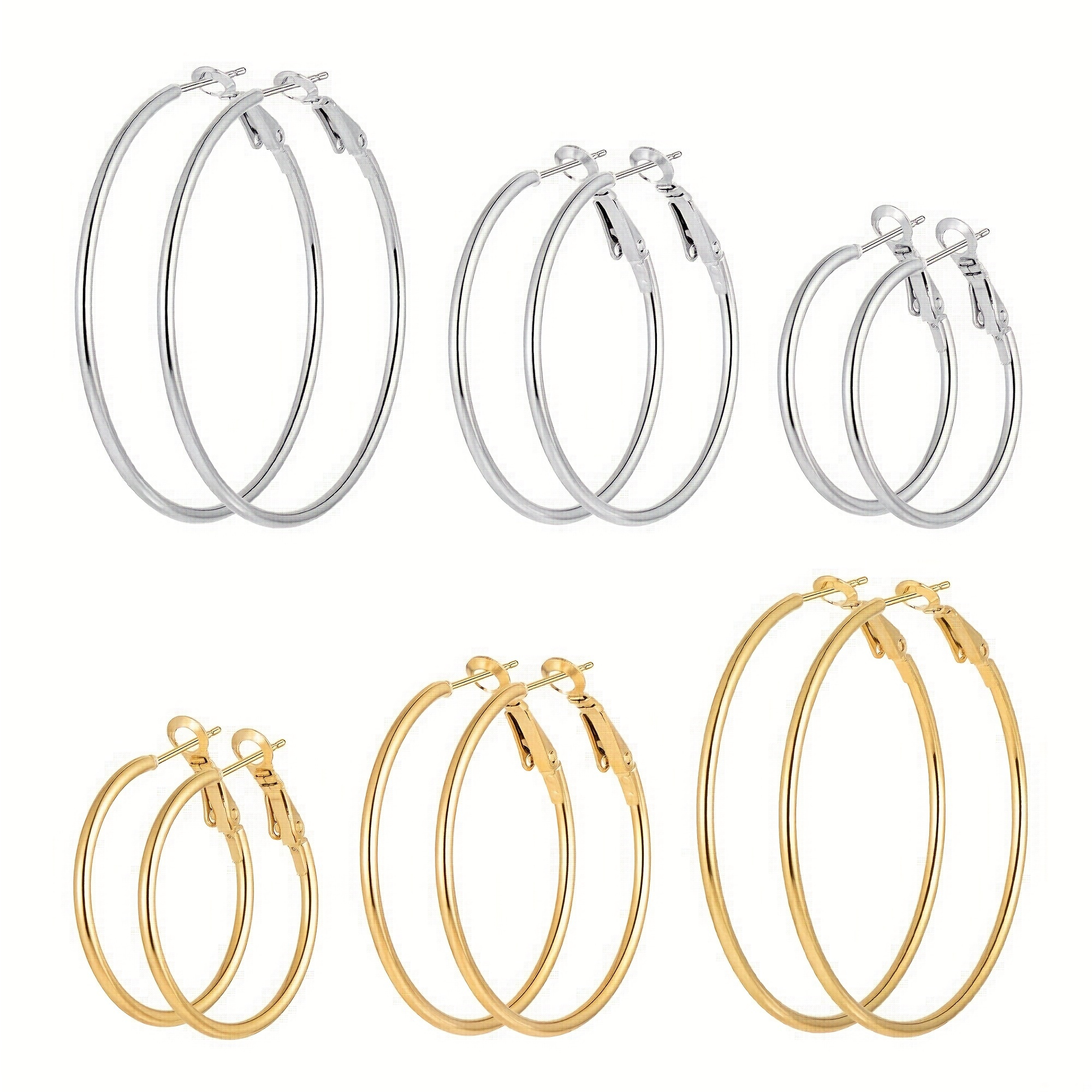  12 Pairs Plastic Earrings for Sensitive Ears, Plastic Post  Earrings for Women, Birthstone Cubic Zirconia Stud Earrings Set 2mm:  Clothing, Shoes & Jewelry