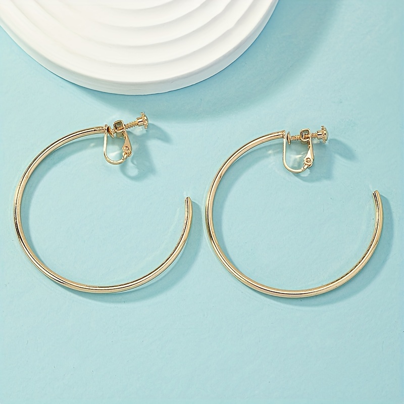 4PCS/SET Silver Color Metal Tassel Chain Love Heart Earring Irregular  Geometric Cherry Hoop Earrings for Women Gifts Jewelry Set - AliExpress