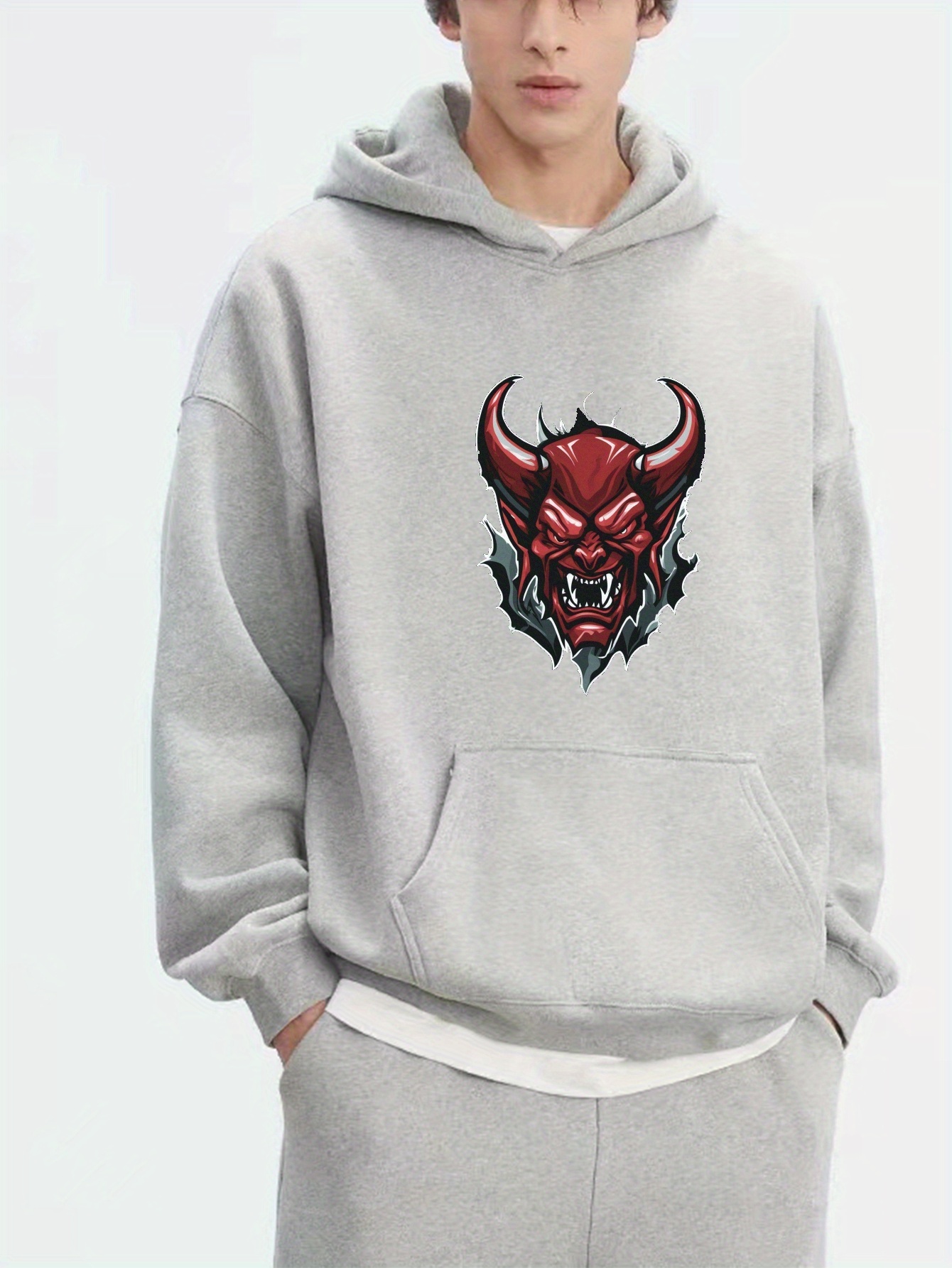 Demon clearance horn hoodie