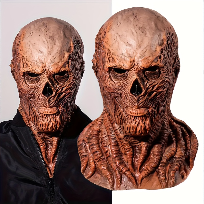 Máscaras realistas de anciano para hombre mayor, máscara de terror de látex  para fiesta de disfraces de Halloween para adultos
