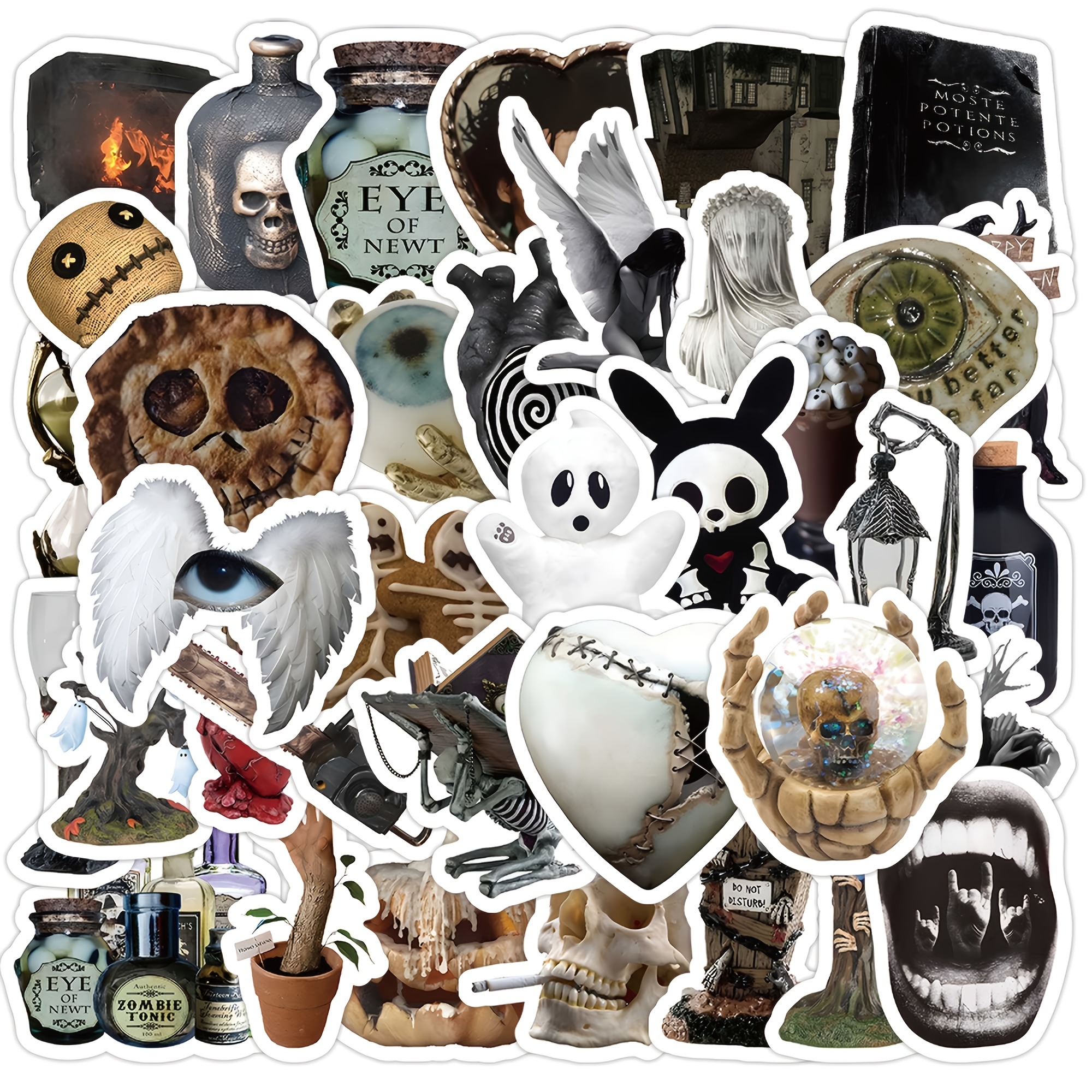 Horror Movie Sticker, Y2k Sticker, Sticker Make Scream, Spooky