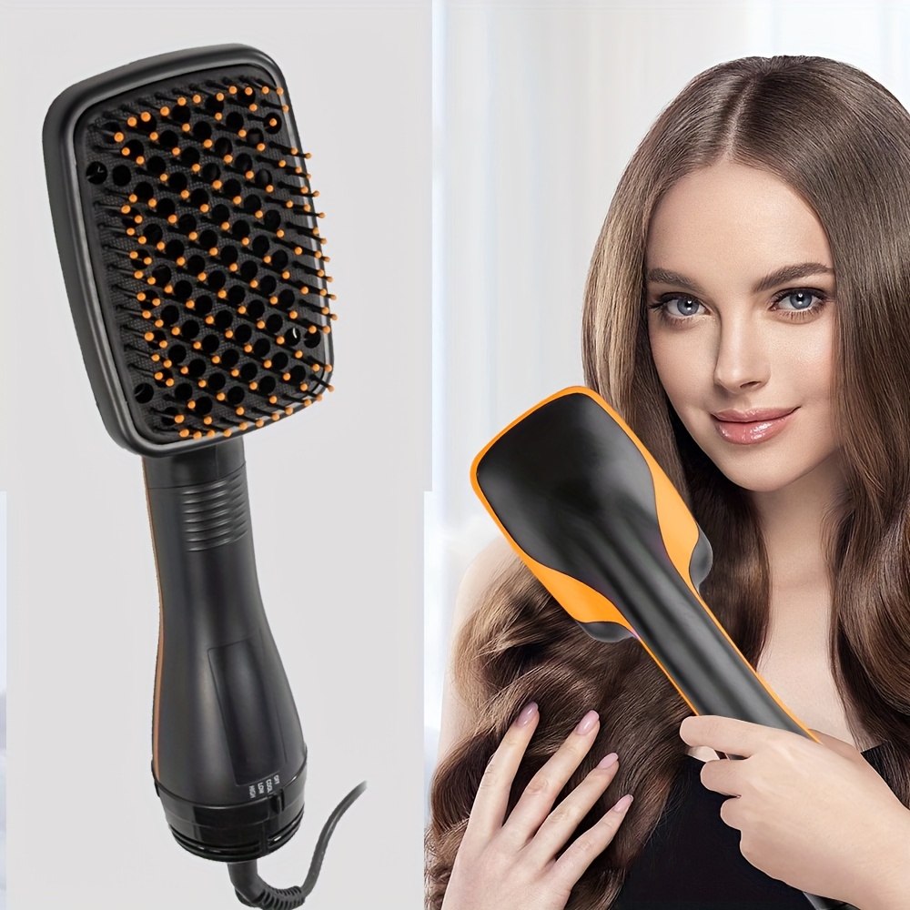 Tymo One step Hair Straightening Brush Negative Ions Anti - Temu