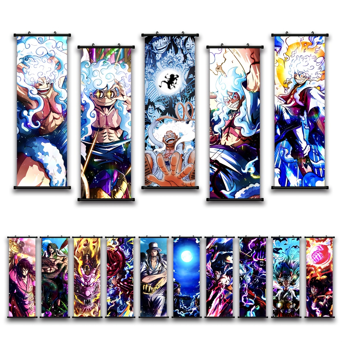 Anime poster wall anime two-dimensional One Piece magazine cover poster  bedroom dormitory photo background wall