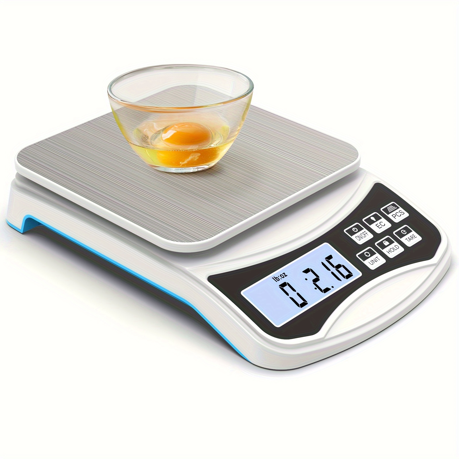  Smart Weigh Food Kitchen Scale with Bowl,11lb x 0.1oz / 5000 x  1grams, Digital Weight Scale for Baking,Cooking for Ounces and Grams:  Digital Kitchen Scales: Home & Kitchen