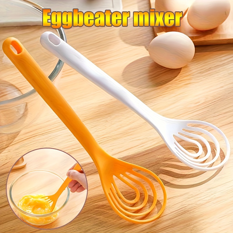 Twist Silicone Whisk Multifunction Egg Beater Foldable Milk and Egg Blender  Balloon Flat Whisk