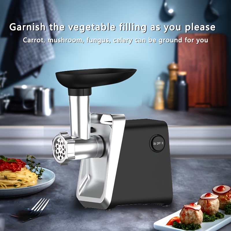 1 Aluminum Alloy Manual Meat Grinder, Stainless Steel Blade High Bucket  Enema Grinding Tool Household Meat Tools