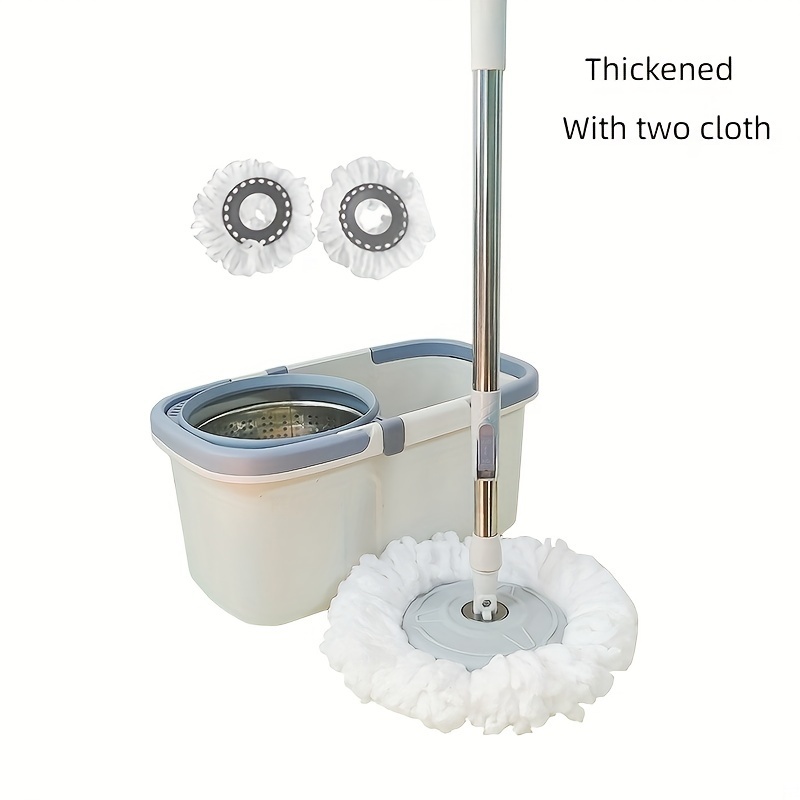 Pequeño Mundo - ¡Tu casa u oficina más limpia en un abrir y cerrar de ojos!  El trapeador spin mop es fácil de utilizar y perfecto para limpiar todo  tipo de pisos.