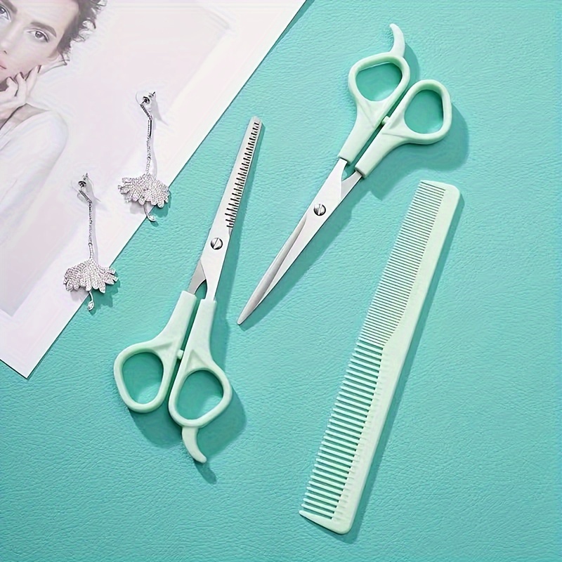 1pcs Alligator Handle Silvery Hairdressing Scissors Hair Cutting Scissors  Thinning Shears Hairdresser Scissors