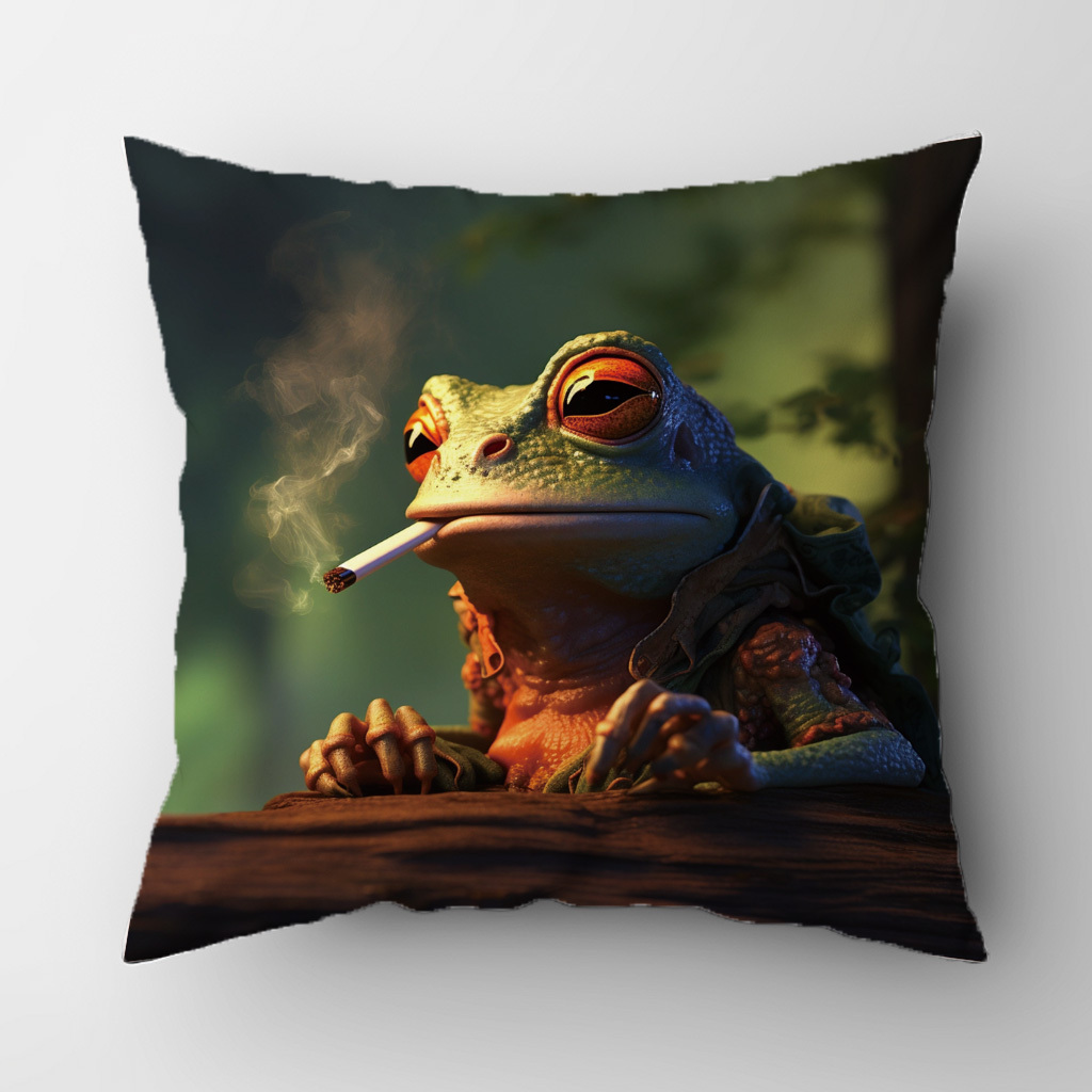Small Size Animal Lumbar Support Floor Pillow Frog Ladybug - Temu