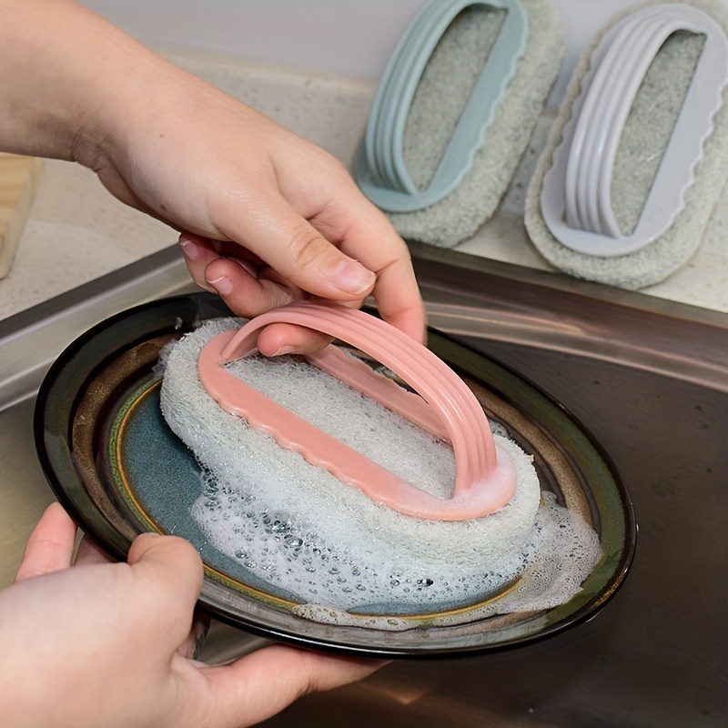 Kitchen Cleaning Dishwashing Sponge Wipe Dish Wand Sponge - Temu