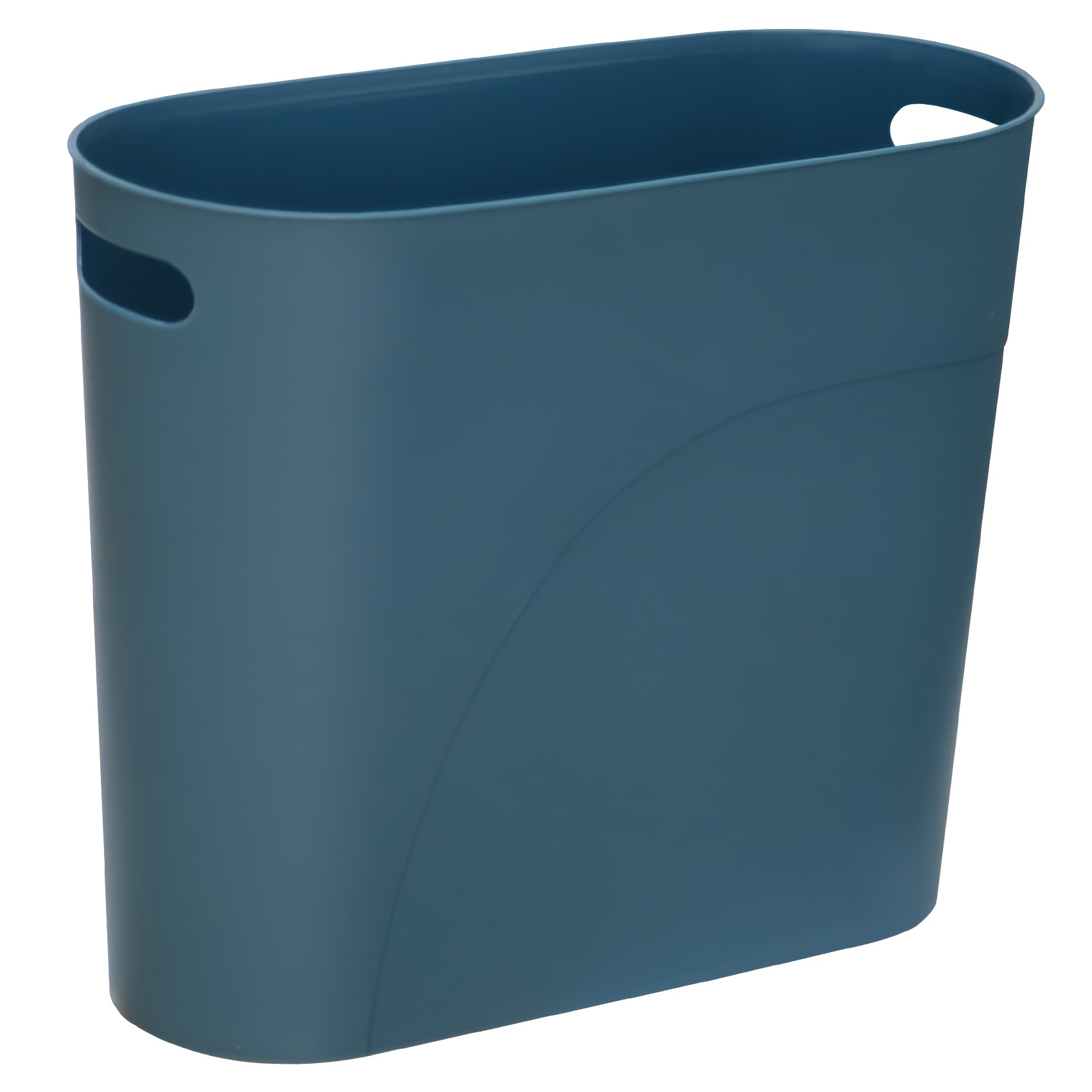 Small Polygonal Trash Can, Plastic Household Rubbish Can, Waste Paper  Bucket For Office And Classroom Supplies - Temu