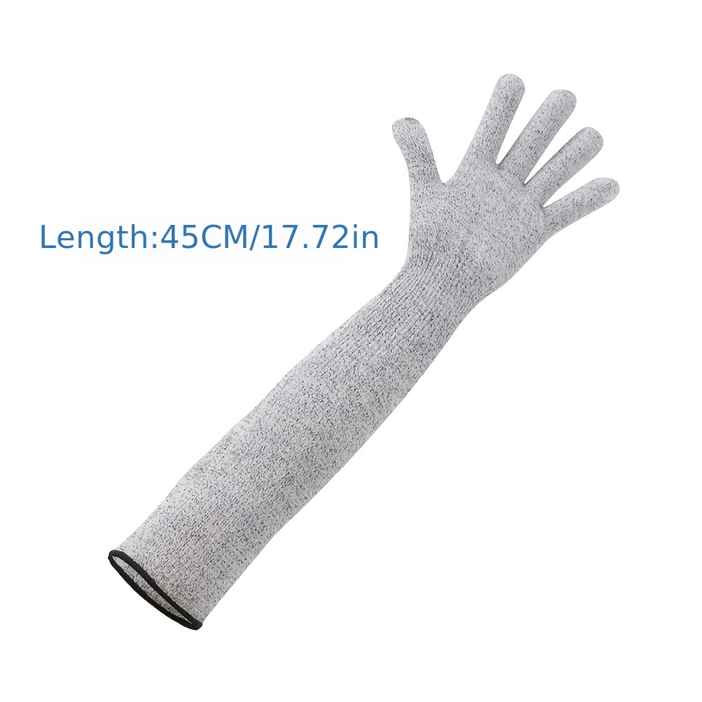 Anti Cut Proof Gloves Hot Sale Gmg Grey Black Hppe En388 - Temu