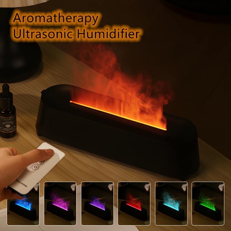 Bzdzmqm Humidificador difusor de aceite esencial, difusor de aceite  esencial de aroma con LED, humidificador de aromaterapia para dormitorio,  hogar