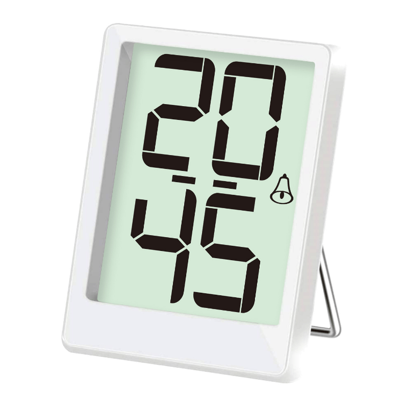 TFA Small White Digital Indoor & Outdoor Thermometer