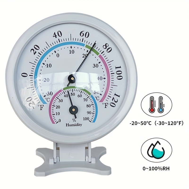 Indoor Thermometer Indoor High Precision Pointer Type Ambient Temperature  Humidity Meter Desktop Wall Mounted Home Baby Room Dry And Wet Temperature  Th101b Temperature Humidity Meter Mechanical Induction Pointer Indoor  Household - Temu