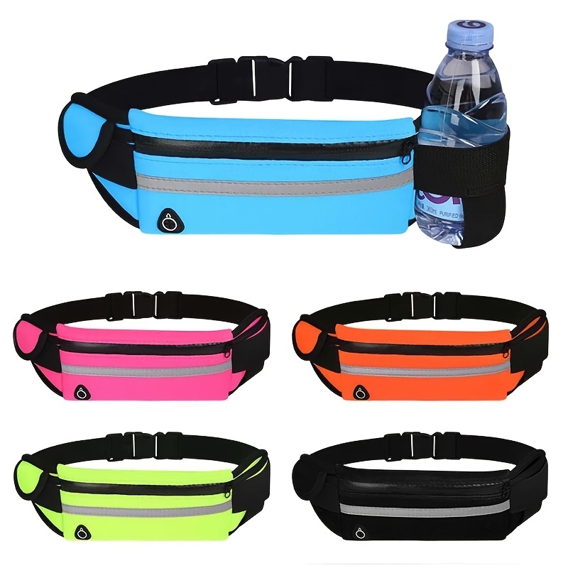 Stable Sports Waist Bag Seamless Knitted Breathable - Temu