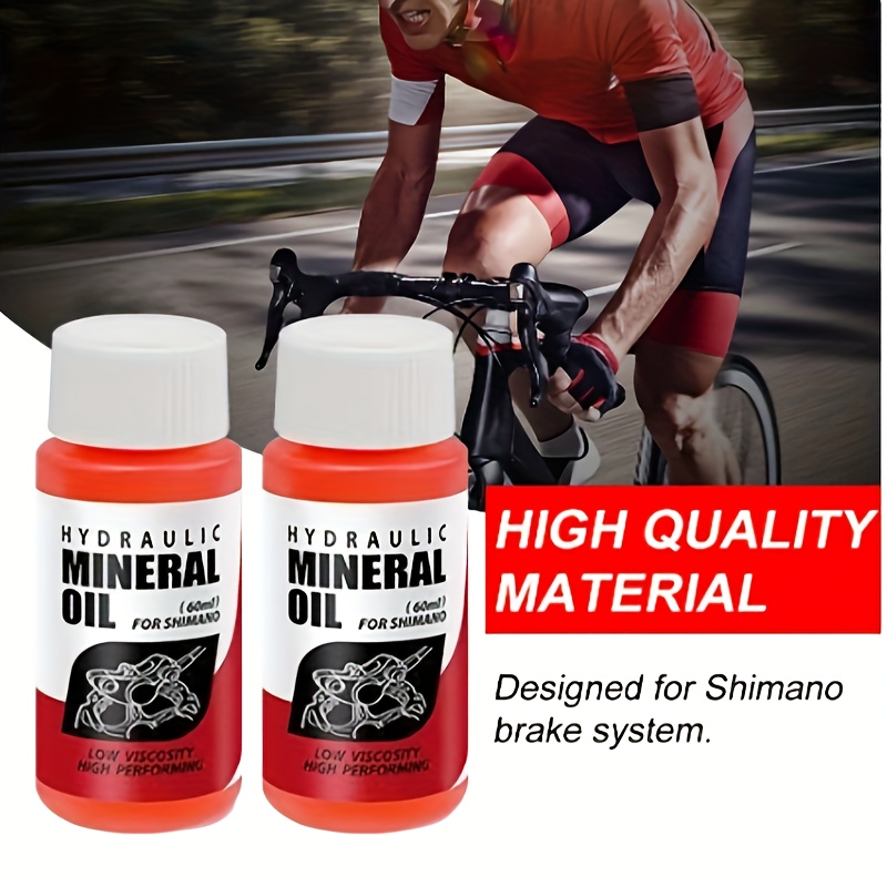 Kit de purga para frenos hidráulicos de bicicleta de montaña Shimano con  aceite mineral de 2.0 fl oz
