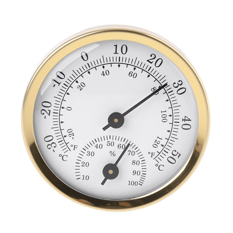  Indoor Thermometer, Home Decorative Updated Analog Thermometer  Dial Temperature Humidity Monitor Thermometer Indoor with Humidity Gauge  Wall Thermometer Hygrometer for Room Temperature : Patio, Lawn & Garden