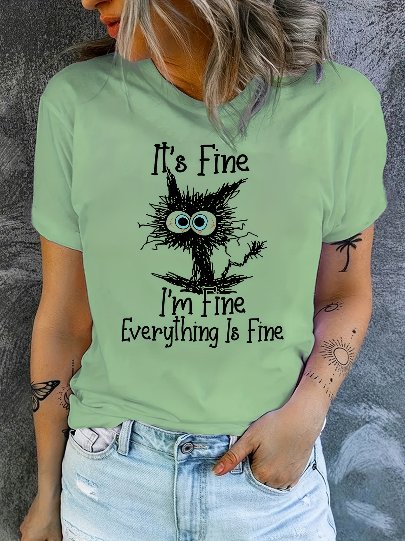 I'm fine thank you t-shirt  Clothes, Shop crop tops, Tops