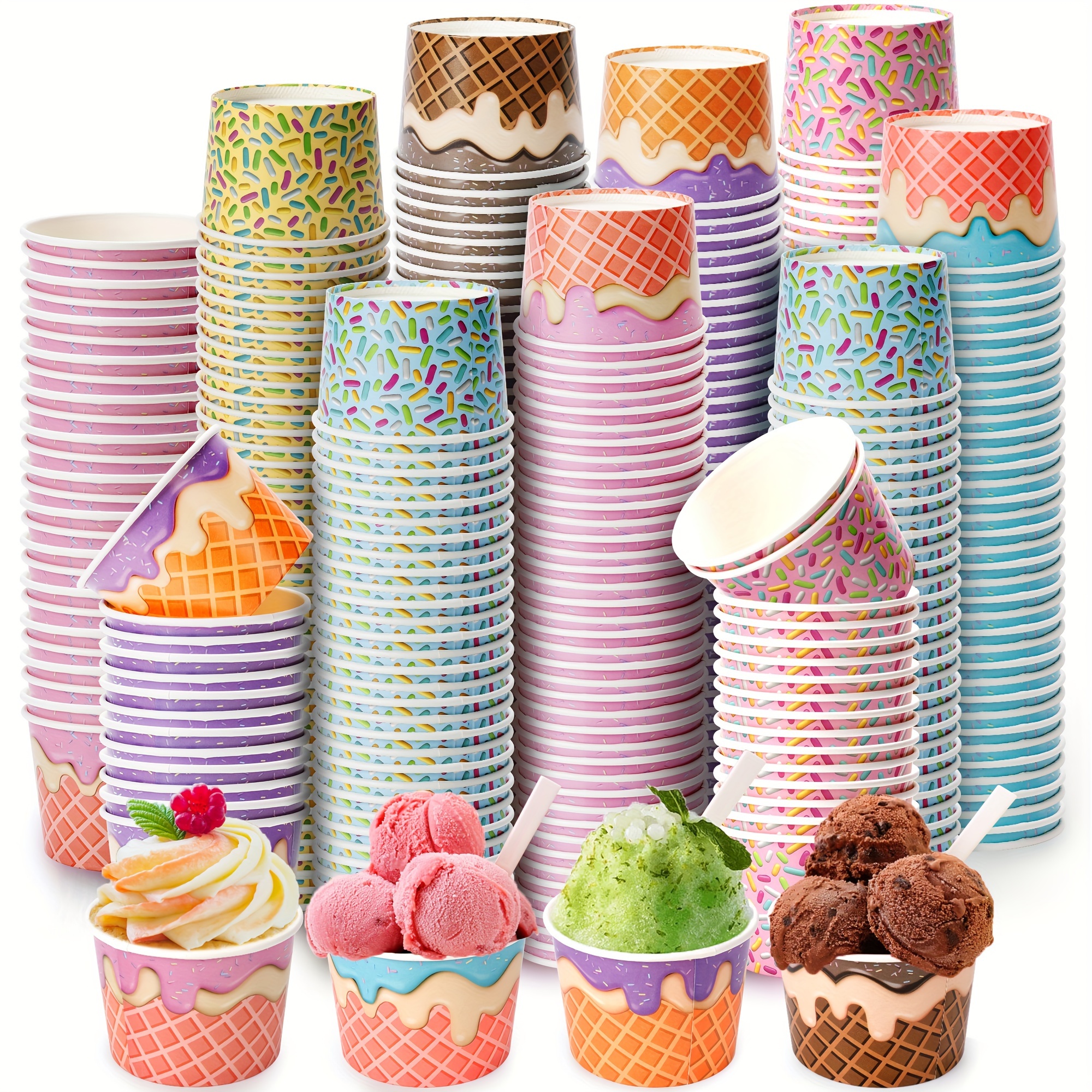 Personalized Ice Cream Cones Retro Ice Cream Bowl