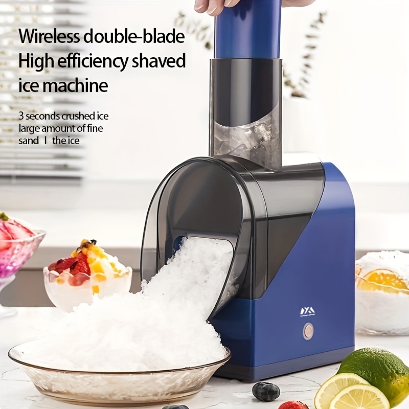 Manual Ice Crusher Portable Fast Ice Crushing Shaved Ice Machine Bar Ice  Blenders Fun Drinks Tools Kitchen Gadgets Ice Blenders - AliExpress