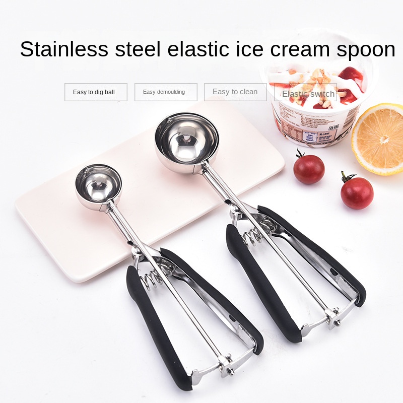 1Pc Melon Scoop Stainless Steel Single Head Baller Mini Ice Cream Scoops  Kitchen