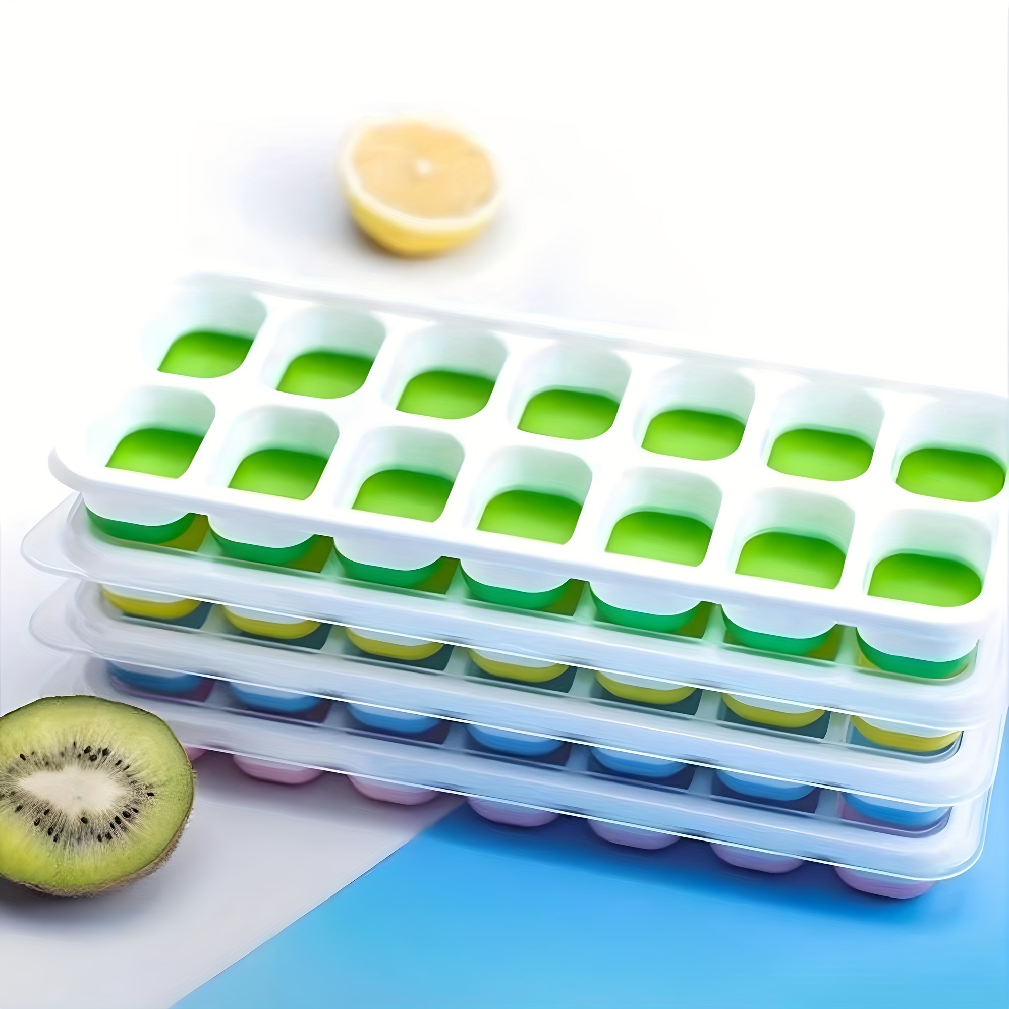 Multifunctional Ice Cube Tray With Ice Shovel And Removable - Temu