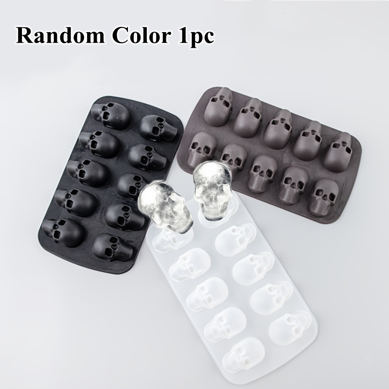 1pc 55 Holes 3D Ice Cube Tray Mini Heart Silicone Mold Chocolate Fondant  Mould Pastry Jelly Biscuit Baking Cake Decoration Tools