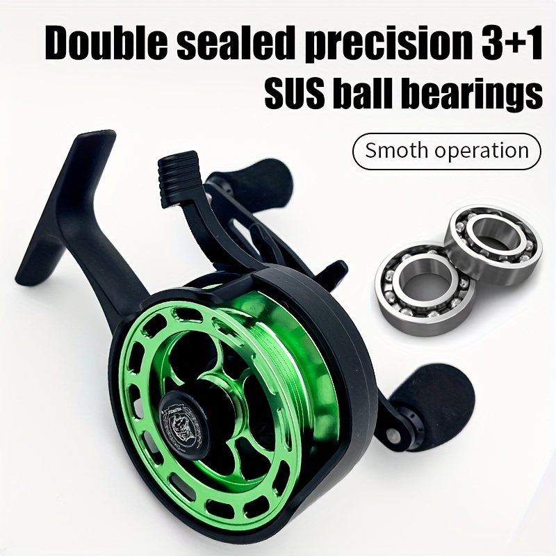 YOLO 4.8:1 3 Ball Bearings Ice Fishing Freshwater Fishing Carp